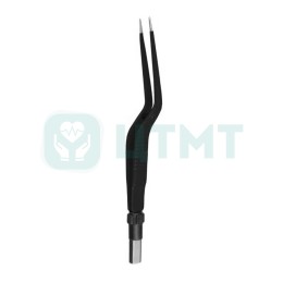 Пинцет биполярный байонет антипригарный, прямой, 19.0 см