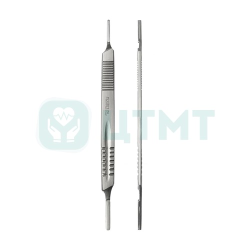 Ручка скальпеля двойная, №3 и №4, 160 мм