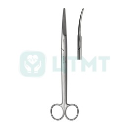 Ножницы хирургические Super Cut, тупоконечные, изогнутые по плоскости, 230 мм