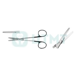 Зажим для пережатия аорты Leriche, прямой, 150 мм