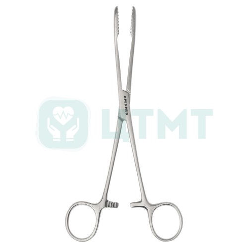 Корнцанг детский изогнутый, 200 мм