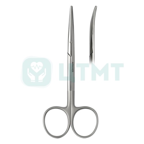 Ножницы хирургические детские Baby-Metzenbaum Super Cut тупоконечные, изогнутые, 115 мм