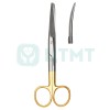 Ножницы хирургические Standard Super Cut gold, с одним острым концом, изогнутые, 145 мм