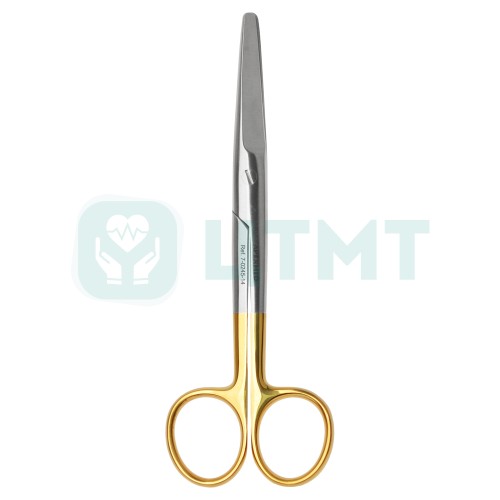 Ножницы хирургические диссекционные Mayo Super Cut gold, прямые, 145 мм