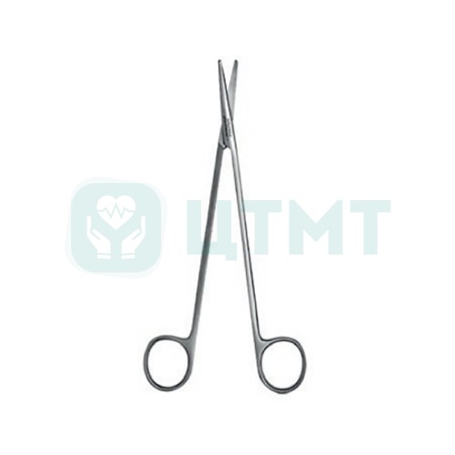 Ножницы хирургические Metzenbaum-Fine тупоконечные, прямые, 145 мм