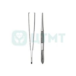 Пинцет хирургический Standart, прямой, 200 мм