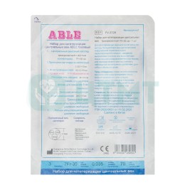 ЦВК ABLE Базовый трехпросветный 7Fr×30см