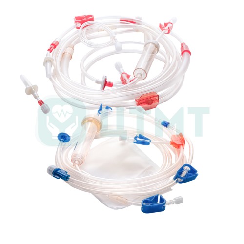 Магистраль кровопроводящая  диализная  МА123-М/МВ123-М однократного применения (комплект)