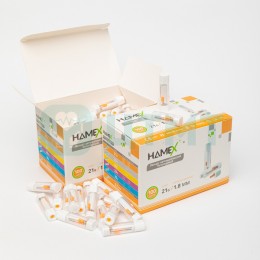 Ланцет Hamex, ТИП М2. 21G, 2.0 мм
