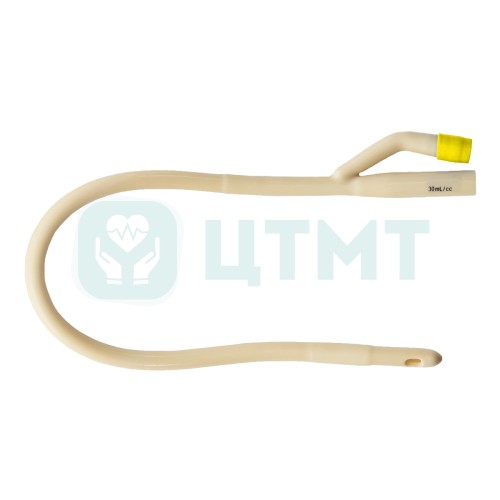 Катетер Фолея 2-х ходовой латексный СН20