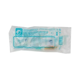 Система инфузионная стерильная для однократного применения с иглами