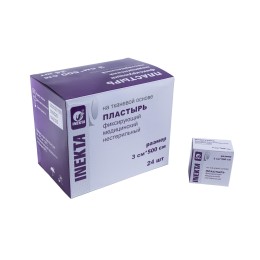 Пластырь фиксирующий медицинский нестерильный, 3 см x 500 см