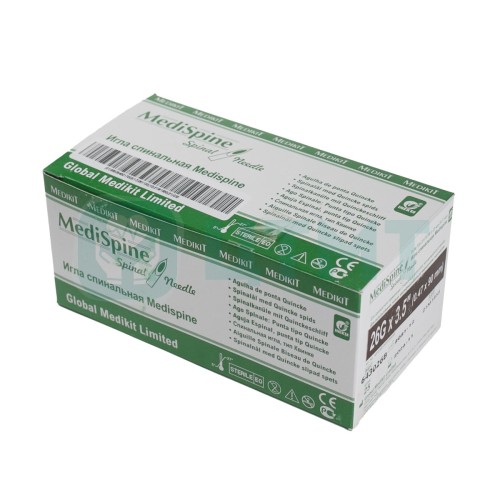 Игла спинальная Medispine, размер: 26G