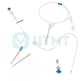 Набор с центральным венозным катетером 14G однопросветный, без скальпеля