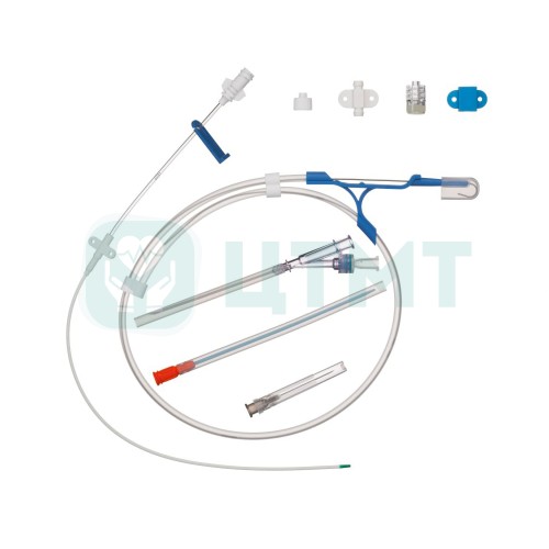 Катетер венозный центральный (однопросветный, 16G, 20 см, ИС 7 см, без шприца) MMCVCBJ1-16-20_E