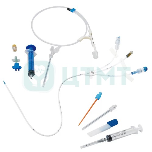 Катетер венозный центральный (трёхпросветный, 8F, 20 см, ИС Y обр.7 см)