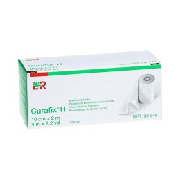 Лейкопластырь гипоаллергенный фиксирующий Curafix H в рулоне, 10 см х 2 м