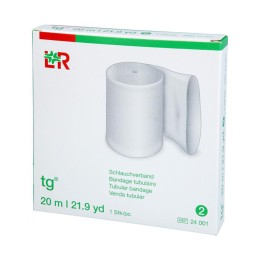 Бинты трубчатые tg (тг), 2,3 см х 20 м, размер 2
