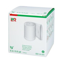 Бинты трубчатые tg (тг), 6,5 см х 5 м, размер 6