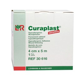 Пластырь для фиксации повязок Curaplast, 4 см х 5 см