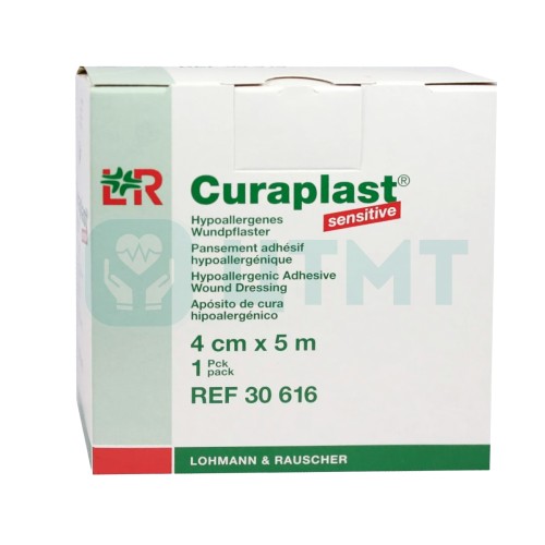 Пластырь для фиксации повязок Curaplast, 4 см х 5 см, 30616