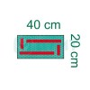 Простыня для промежности Раукодрейп (Raucodrape Perineal drape), 20 x 40 см, 33100
