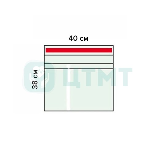 Карман для инструментов 1-камерный (Raucodrape Instrument pouch), 38 х 40 см, 33109