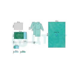 Комплект для артроскопии III Раукодрейп (Raucodrape Arthroscopy Set III)