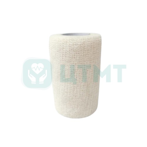 Бинт самофиксирующийся медицинский эластичный на хлопковой основе 8 см х 10м, 1.1.БЕЛ.8.10(Т)