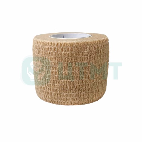 Бинт самофиксирующийся медицинский эластичный на пропиленовой основе 4 см х 10м, 1.3.БЕЖ.4.10(Т)