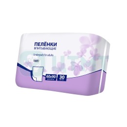 Пеленки экономичная серия "СОФТ" 60х90 №30