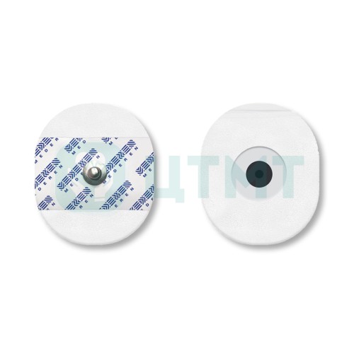 Овальный твердогелевый электрод на вспененной основе,взрослый, 36x43 мм, уп. 50 шт.