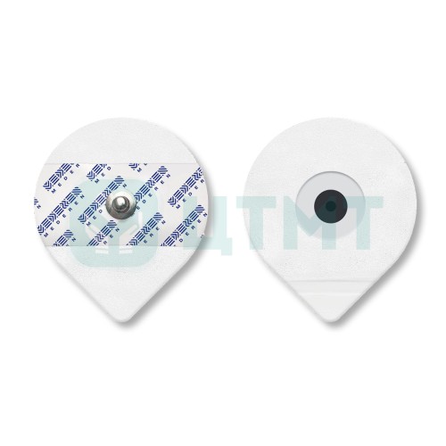 Каплевидный твердогелевый электрод на вспененной основе, взрослый, 42x50 мм, уп. 50 шт.