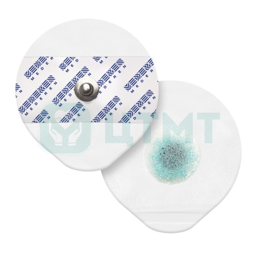 Каплевидный жидкогелевый электрод на вспененной основе, взрослый, 43x46 мм, уп. 50 шт.