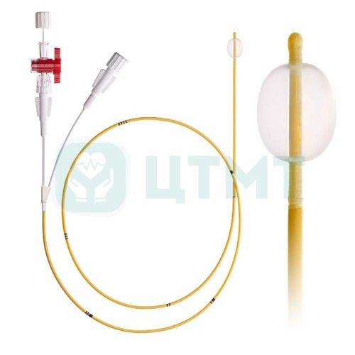 Катетер для эмболэктомии двухпросветный, тип Фогарти, 5 Fr, объем баллона 1,5 мл