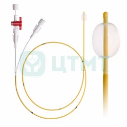 Катетер для эмболэктомии двухпросветный, тип Фогарти, 5 Fr, объем баллона 1,5 мл