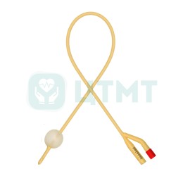 Катетер Фолея силиконовый двухходовой, Ch/Fr 18