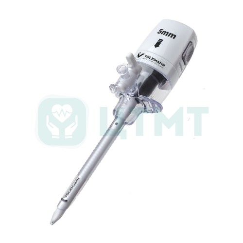 Троакар эндоскопический с лезвием,диаметр 5 мм,длинный