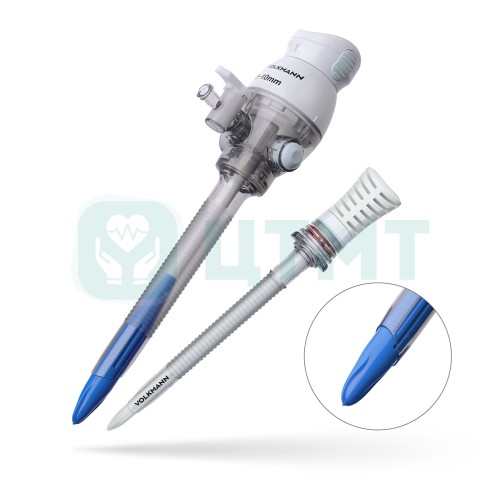 Троакар эндоскопический без лезвия, стандартный, троакар эндоскопический без лезвия 5 мм, стандартный