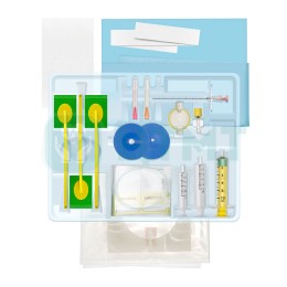Набор для эпидуральной анестезии Premium Tuohy 18G; с 3-мя отверстиями