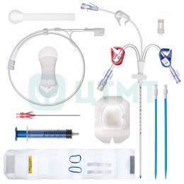 Набор для катетеризации центральных вен гемодиализный Cenvea HD Long Pro 14,5F