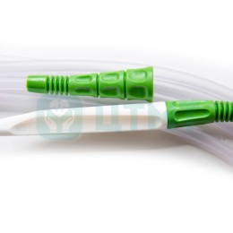 Устройство дренирующее OP-Flex для интраоперационной аспирации с соединительной трубкой CH24 3500мм, рукоять Yankauer CH22 с вакуум-контролем, 4 отверстия, изогнутый наконечник