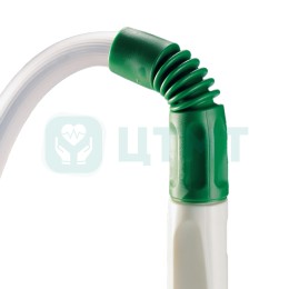 Устройство дренирующее OP-Flex для интраоперационной аспирации с соединительной трубкой CH24 3500мм, рукоять Yankauer CH22 с вакуум-контролем, 4 отверстия, изогнутый наконечник