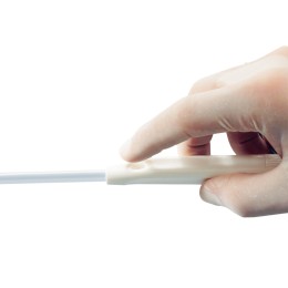 Устройство дренирующее OP-Flex для интраоперационной аспирации с соединительной трубкой CH24 3500мм, рукоять Yankauer CH22 с вакуум-контролем, 4 отверстия, изогнутый наконечник