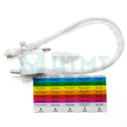 Система закрытая аспирационная Cathy с гофрированной трубкой СН12 55см 4,0мм белая