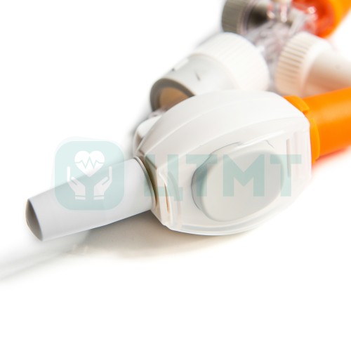 Система закрытая аспирационная Cathy с гофрированной трубкой СН16 55см 5,3мм оранжевая