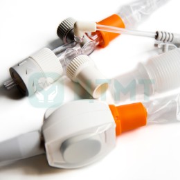 Система закрытая аспирационная Cathy с гофрированной трубкой СН16 55см 5,3мм оранжевая