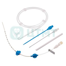 Набор для катетеризации подключичных и яремных вен, с катетером без антимикробного покрытия КПРВ 1,2х0,6-0,4