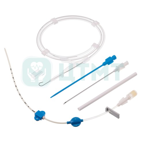 Набор для катетеризации подключичных и яремных вен, с катетером без антимикробного покрытия КПРВ 1,6х1,0-0,8