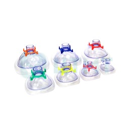 Маска с воздушной подушкой с регулировочным винтом, одноразовая, анестезиологическая